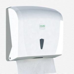 K40 Συσκευή χειροπετσέτας, C-V Folded Paper Towel Dispenser White