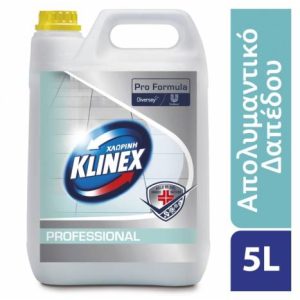 Klinex Pro Formula Chlorsan D10.4 Disinfectant 5Lt. Επώνυμο 3 σε 1 συμπυκνωμένο απολυμαντικό δαπέδου. Εγκεκριμένο για χρήση σε νοσοκομειακό περιβάλλον ΕΝ 13697  101104595