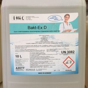 ΑΠΟΛΥΜΑΝΤΙΚΟ ΕΠΙΦΑΝΕΙΩΝ ΣΥΜΠΥΚΝΩΜΕΝΟ BAKT  EX D  10LT