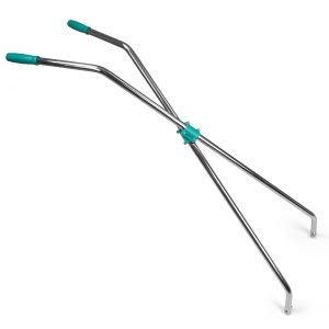 Παρκετέζα σχήματος "V" (Ψαλίδα)  Λαβή με πλαστική βίδα