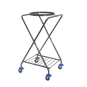 Καρότσι σκουπιδιών μεταλλικό - “X” FRAMED PAINTED WASTE TROLLEY IPC