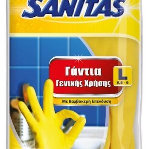 Sanitas Γάντια Γενικής Χρήσης Large 8½ - 9